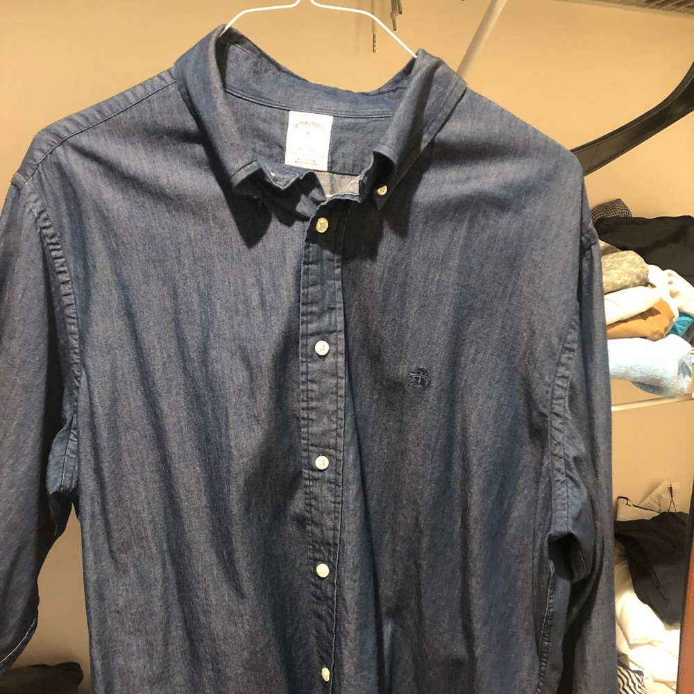 Brooks brothers button up shirt